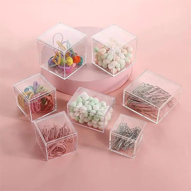 12 PCS Transparent Acrylic Box - Food Storage With Dividers recensione e prezzo