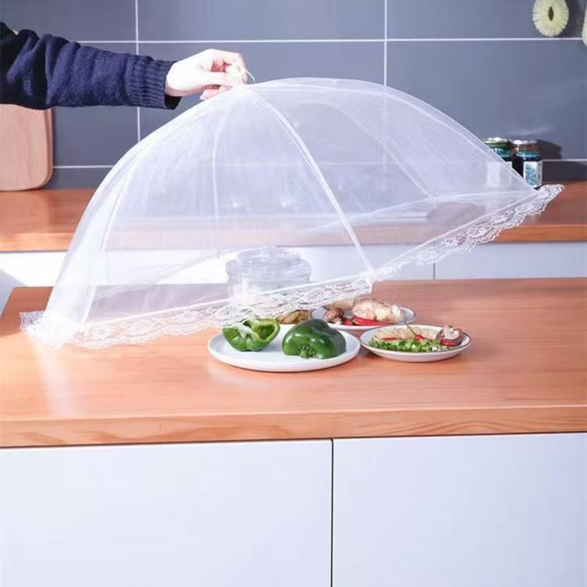 Food Cover Mesh Folding Washab - Food Storage Net recensione e prezzo