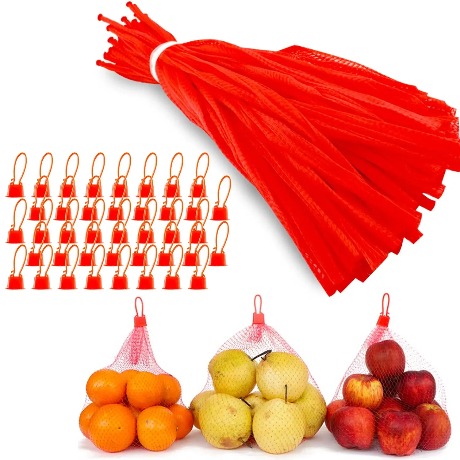 100Pcs Reusable Mesh Nylon Net - Food Storage Net recensione e prezzo