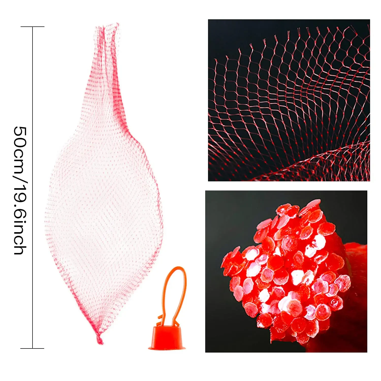 100Pcs Reusable Mesh Nylon Net - Food Storage Net recensione e prezzo