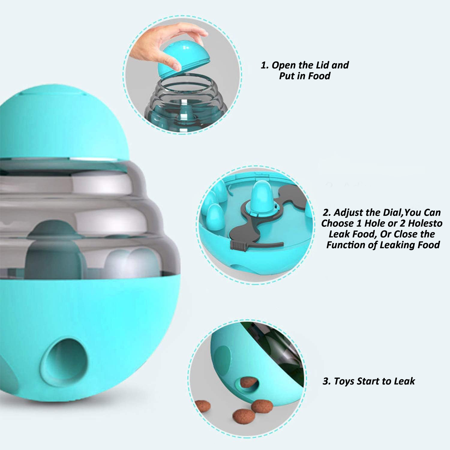 Dog Interactive Food Dispenser - Portion Control Container recensione e prezzo