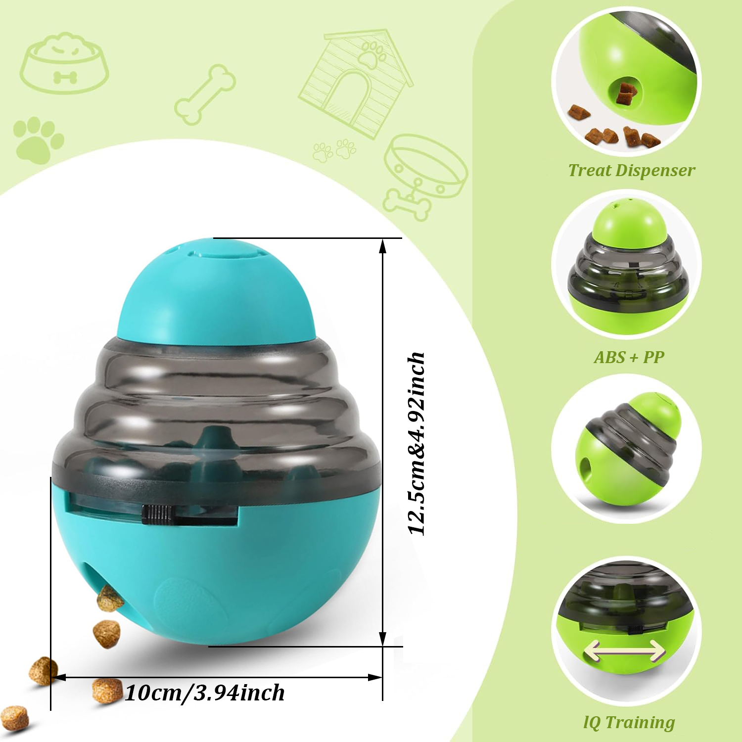 Dog Interactive Food Dispenser - Portion Control Container recensione e prezzo