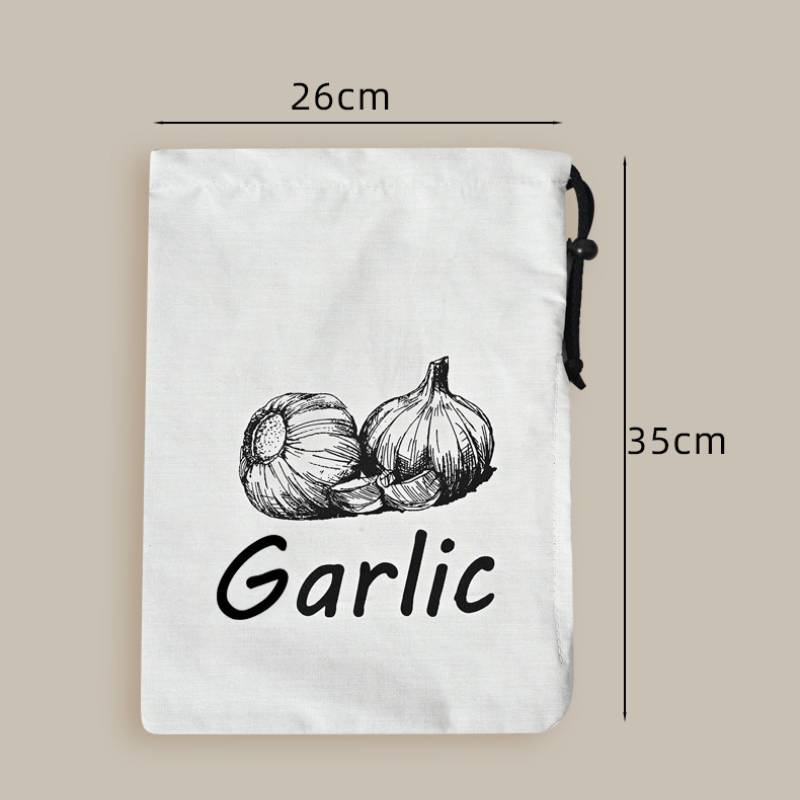 Potato Onion Garlic Pattern St - Food Storage Zipper recensione e prezzo