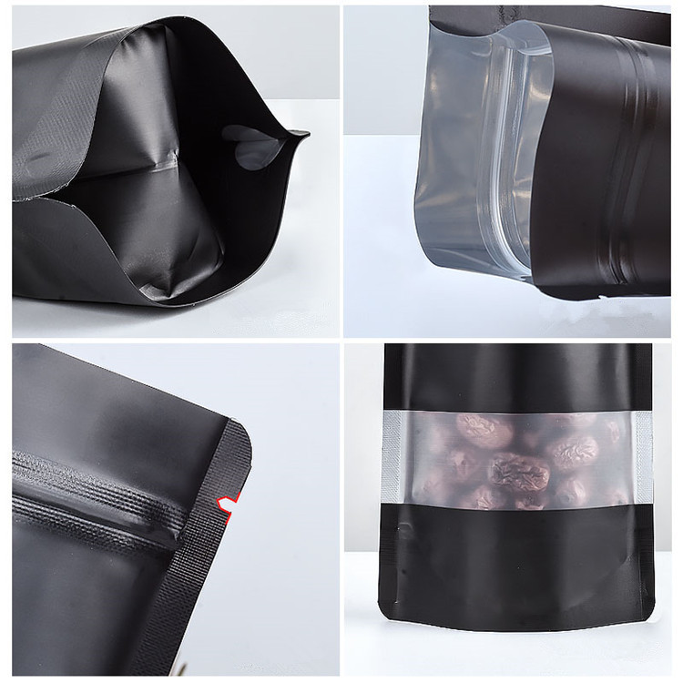 100PCS Stand-up Matte Black Al - Food Storage Zipper recensione e prezzo