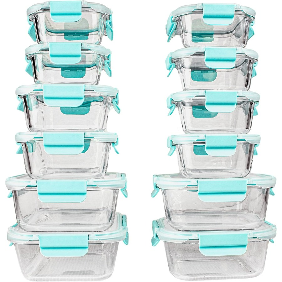 Glass Food Containers Storage  - Food Storage Glass Set recensione e prezzo