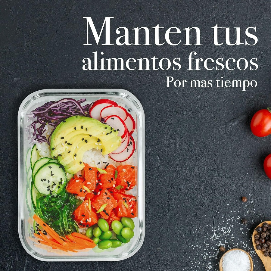 Glass Food Containers Storage  - Food Storage Glass Set recensione e prezzo
