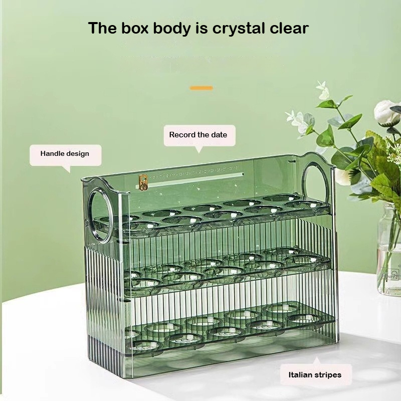 Automatic Rebound Egg Storage  - Food Storage With Dividers recensione e prezzo