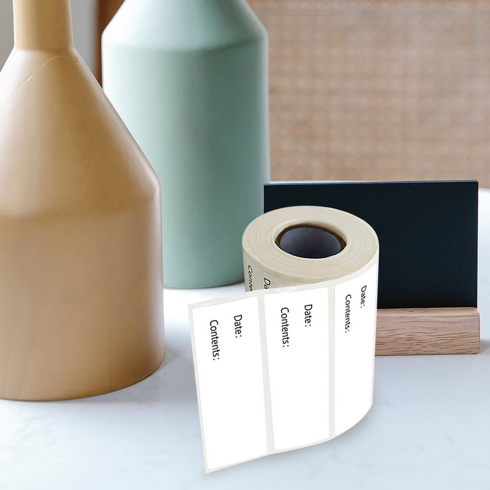 1 Roll Portable Food Labels fo - Food Storage Jar Labels recensione e prezzo