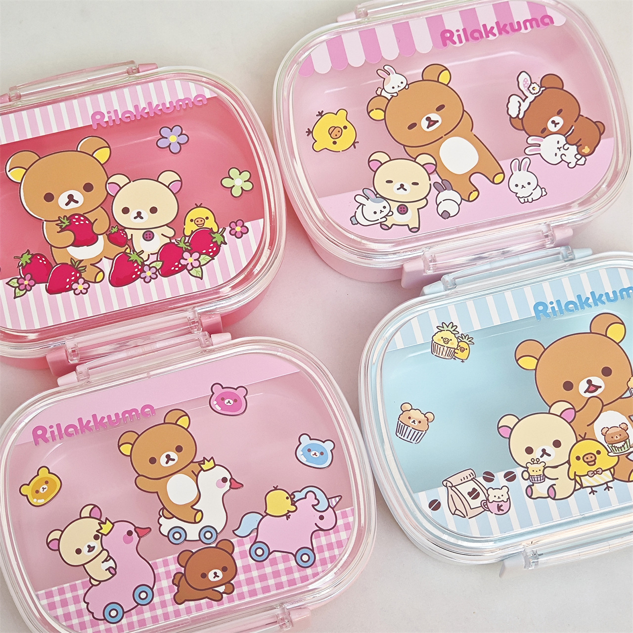 Rilakkuma Lunch Box for Kids S - Food Storage System recensione e prezzo