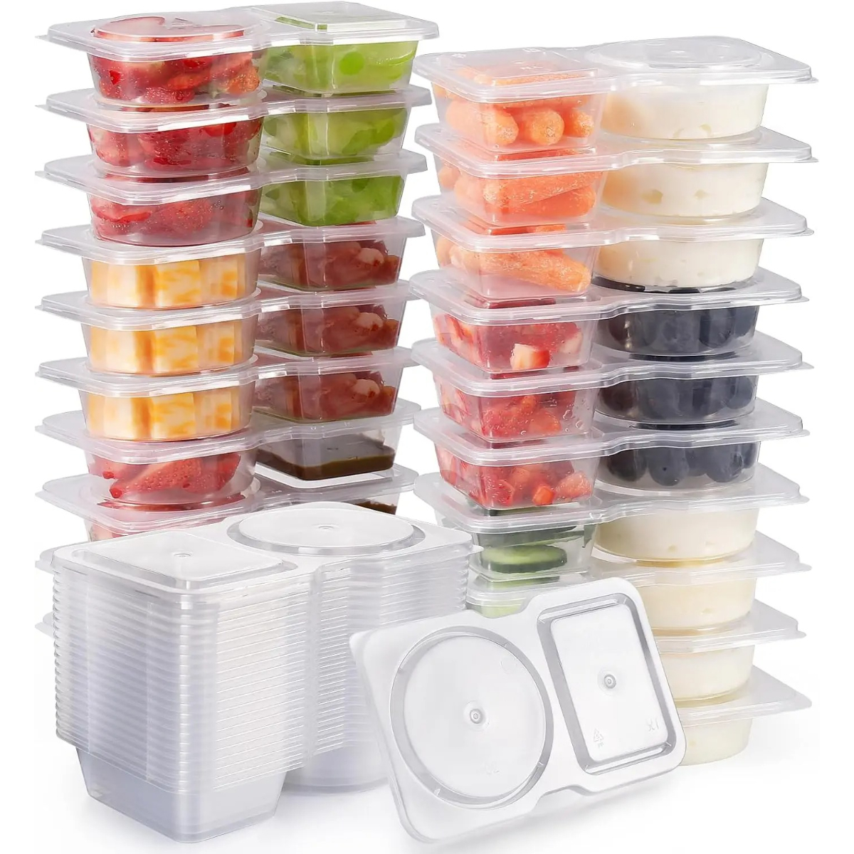 Reusable Snack Containers with - Portion Control Container recensione e prezzo