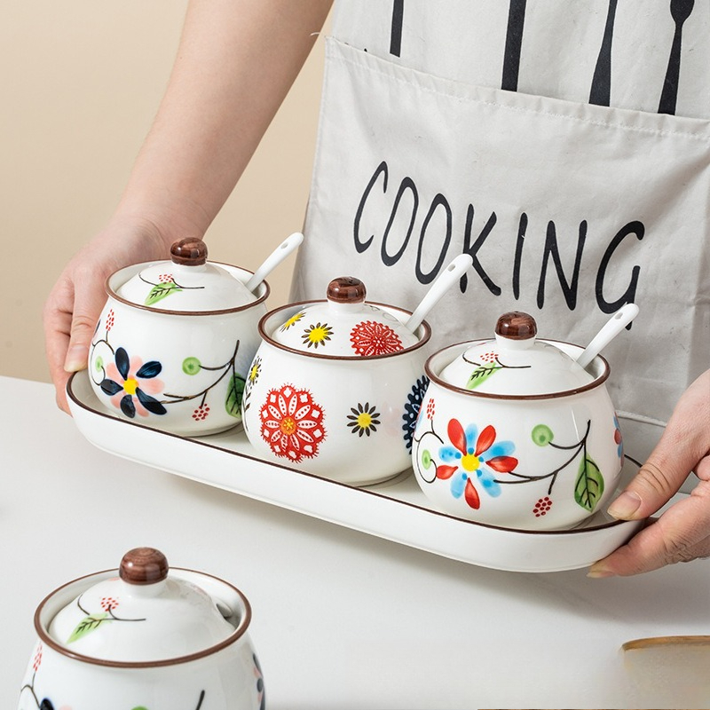 Hand Painted Ceramic Glaze Con - Herb Keeper Container recensione e prezzo