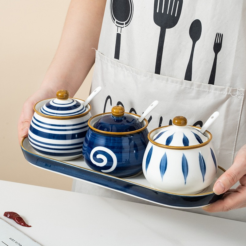Hand Painted Ceramic Glaze Con - Herb Keeper Container recensione e prezzo