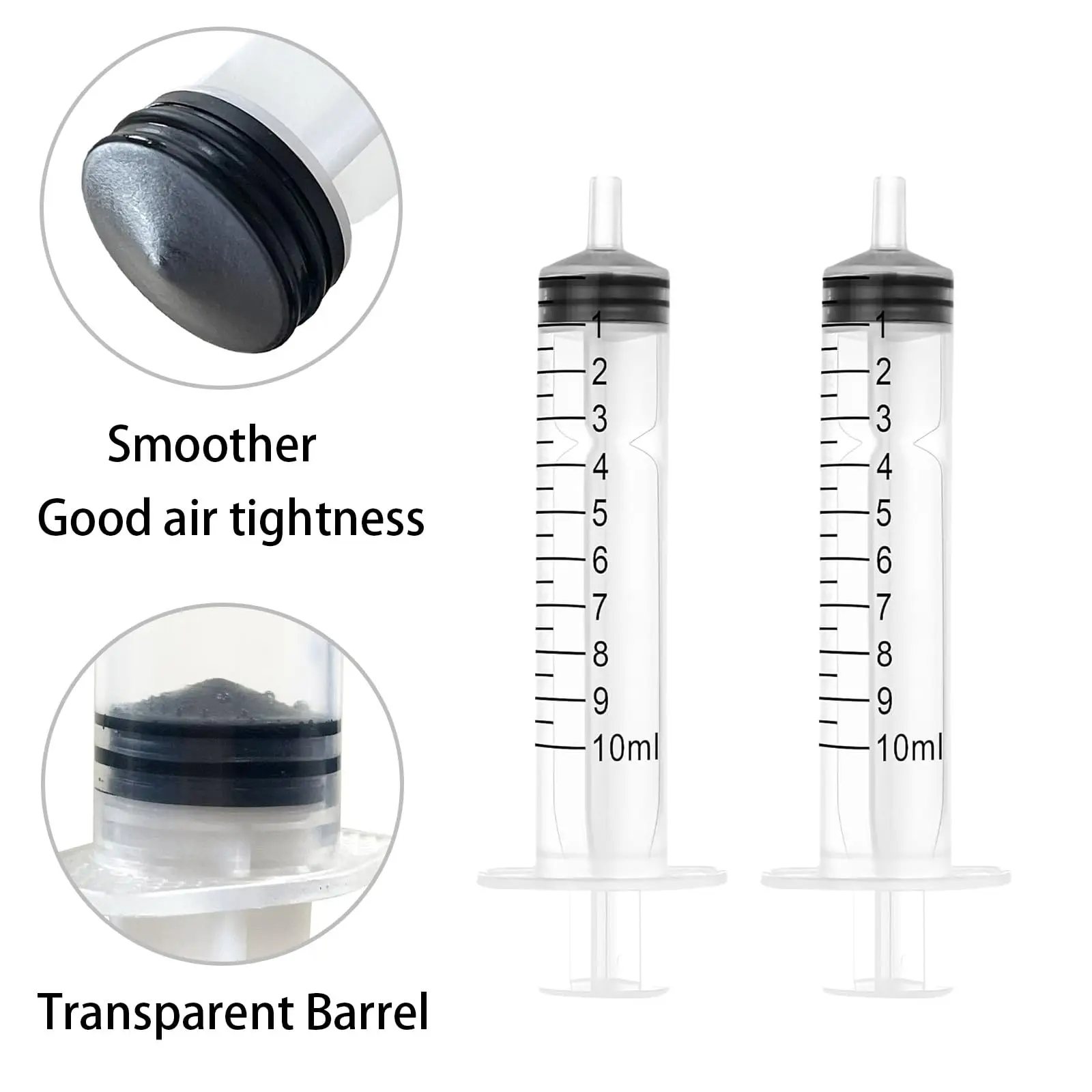 Plastic Syringes 10ml Without  - Food Storage Without Plastic recensione e prezzo