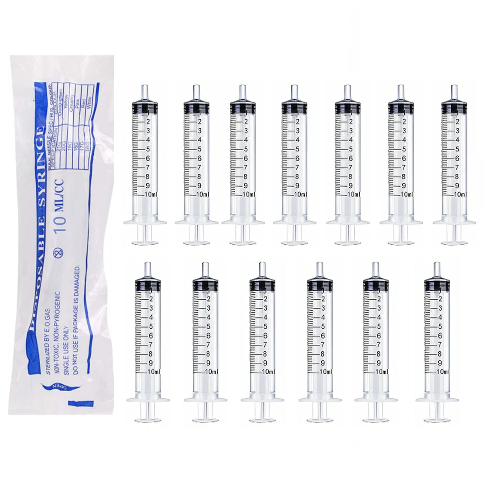 Plastic Syringes 10ml Without  - Food Storage Without Plastic recensione e prezzo