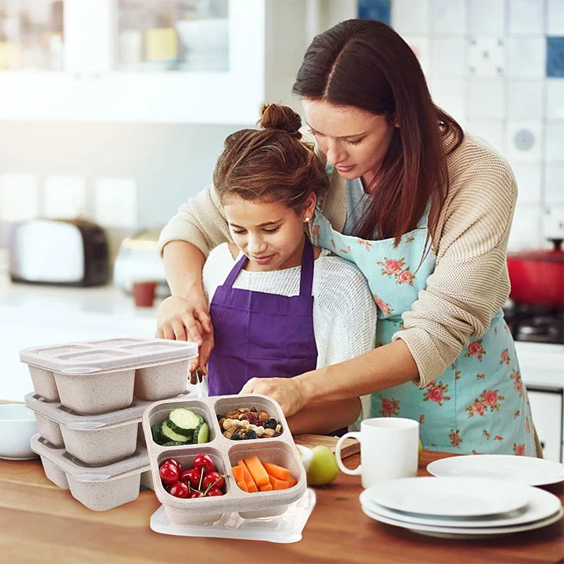 4 Grids Food Storage Box Porta - Food Storage Cabinet recensione e prezzo
