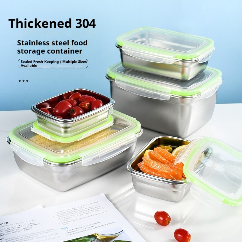 304 Stainless Steel Lunch Box  - Food Storage Cabinet recensione e prezzo