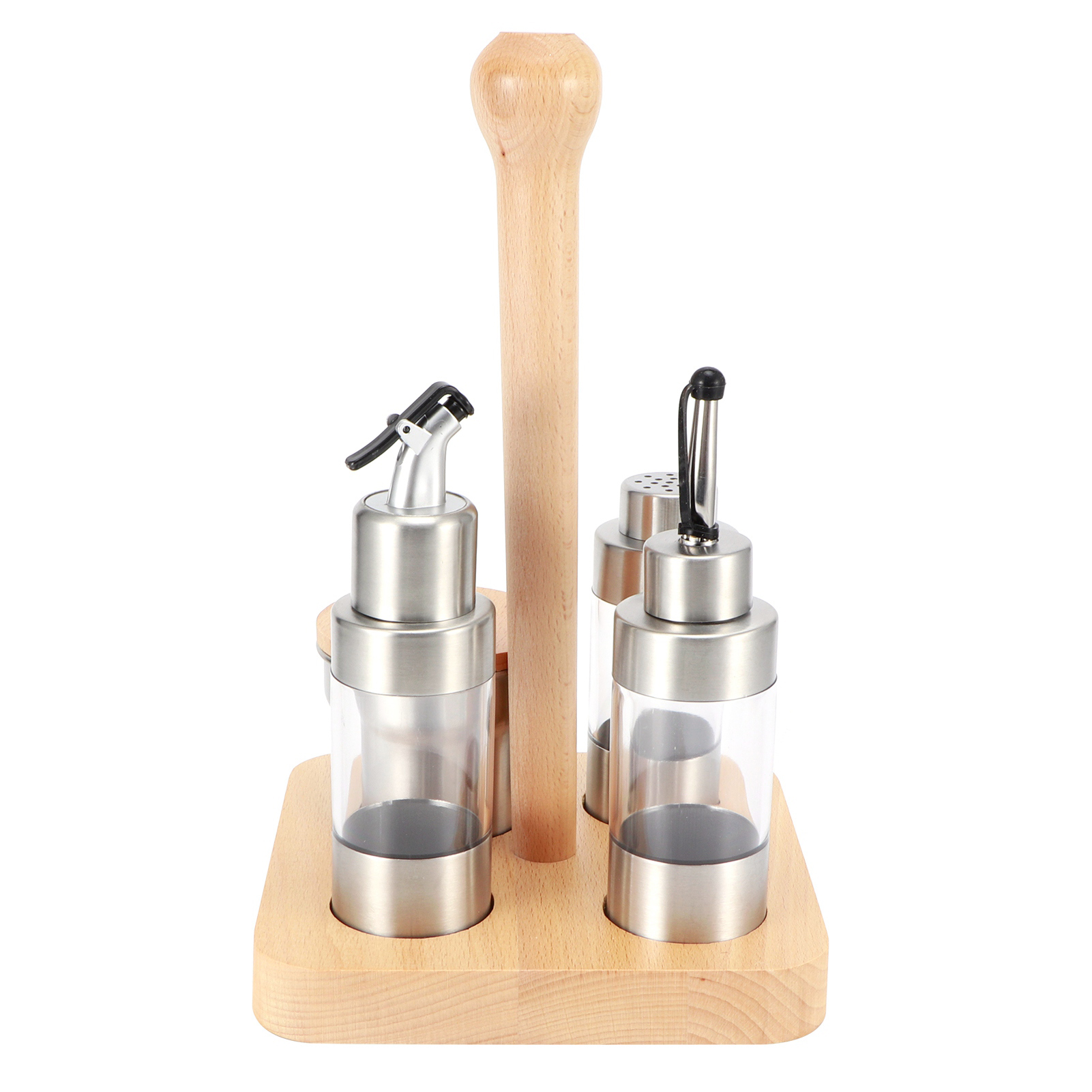 Wood Condiment Set Multi‑Funct - Herb Keeper Container recensione e prezzo