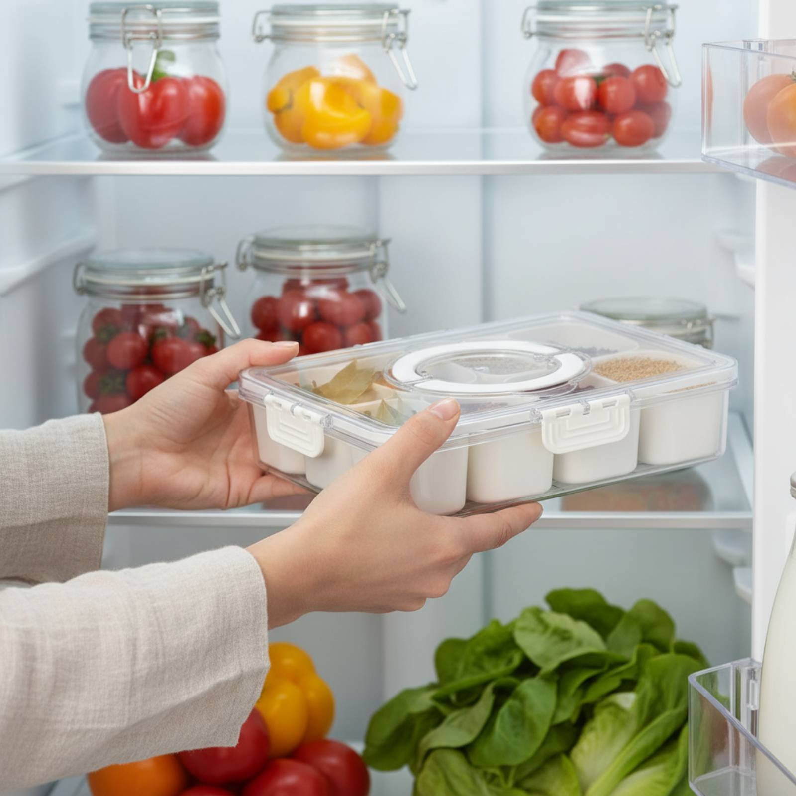 Refrigerator Storage Bin Drain - Food Storage Design recensione e prezzo