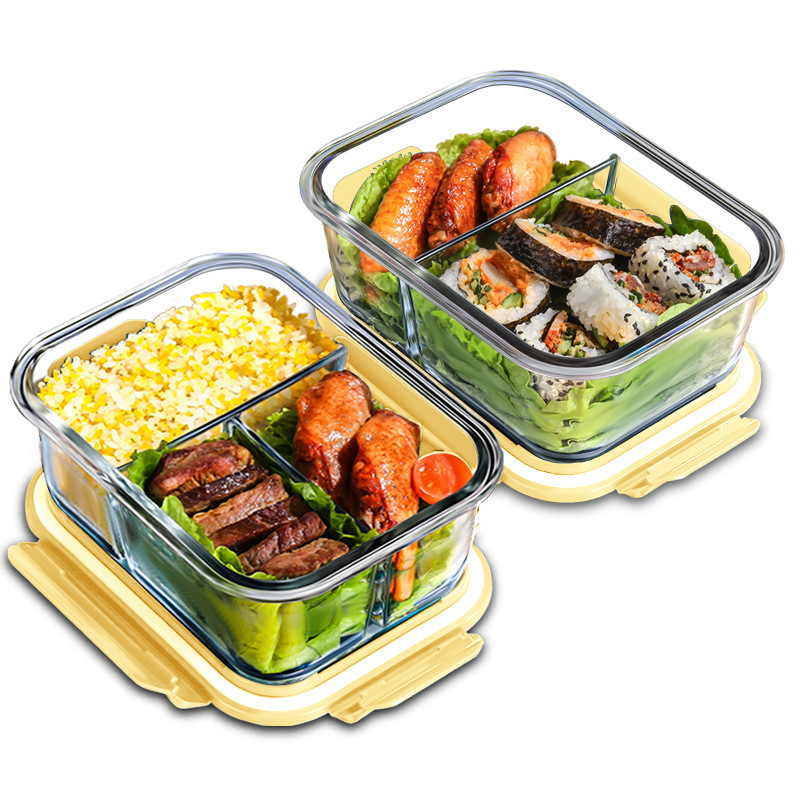 Glass Fresh-Keeping Box high B - Food Storage Glass Box recensione e prezzo