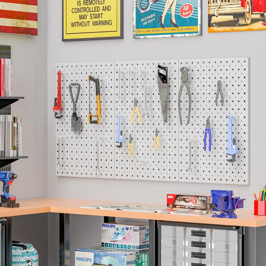 Metal Pegboard Panels, 16 x 12 - Food Storage System recensione e prezzo