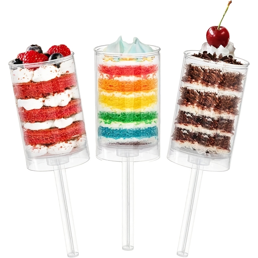 Cake Push Pop Containers with  - Portion Control Container recensione e prezzo