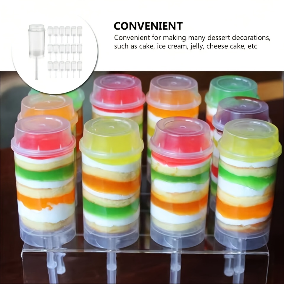 Cake Push Pop Containers with  - Portion Control Container recensione e prezzo