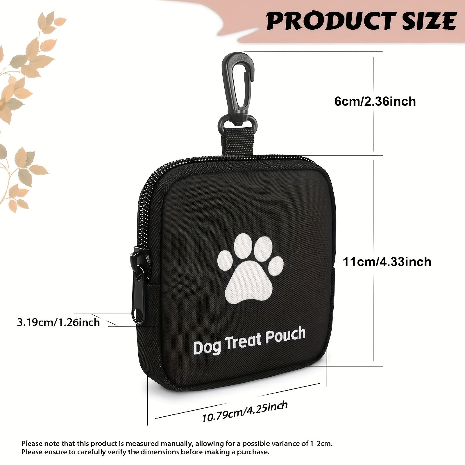 Dog Training Treat Pouch,Trave - Food Storage Zipper recensione e prezzo