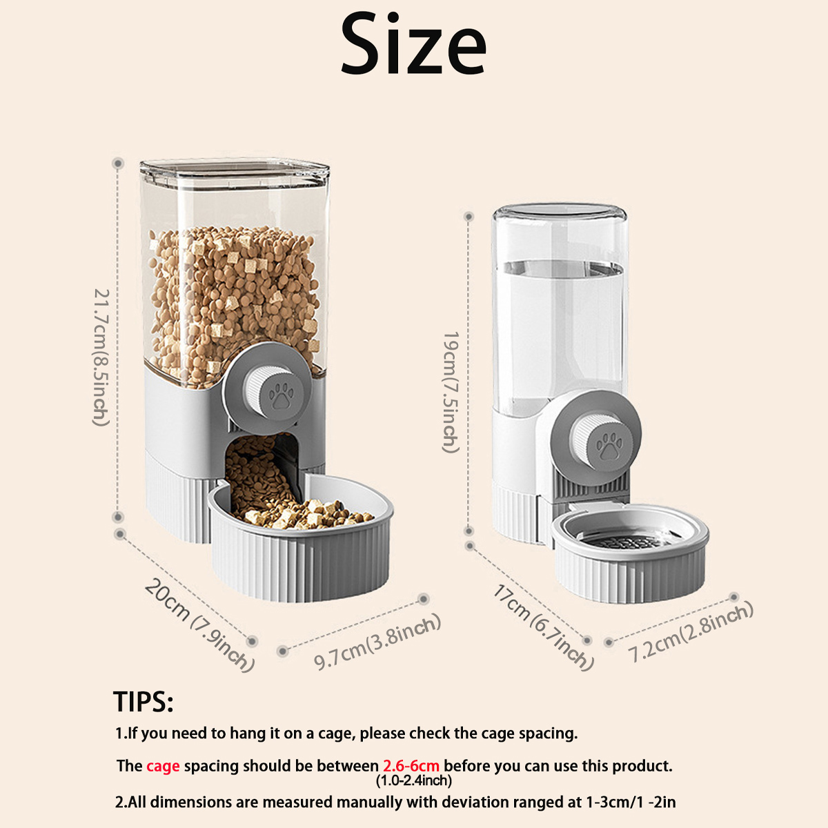 New Hanging Automatic Pet Food - Portion Control Container recensione e prezzo