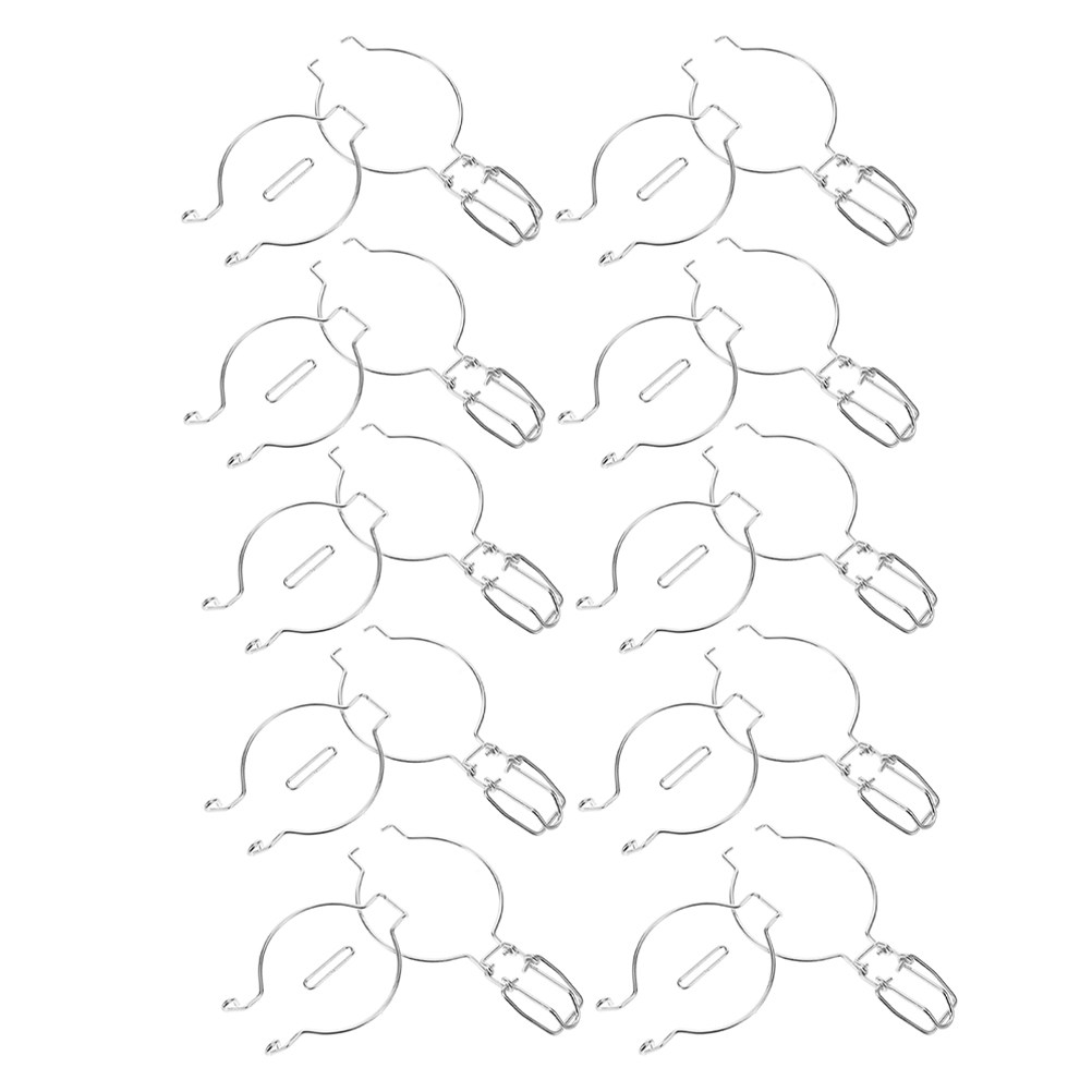 12Pcs Glass Jar Wire Clamps St - Food Storage Design recensione e prezzo
