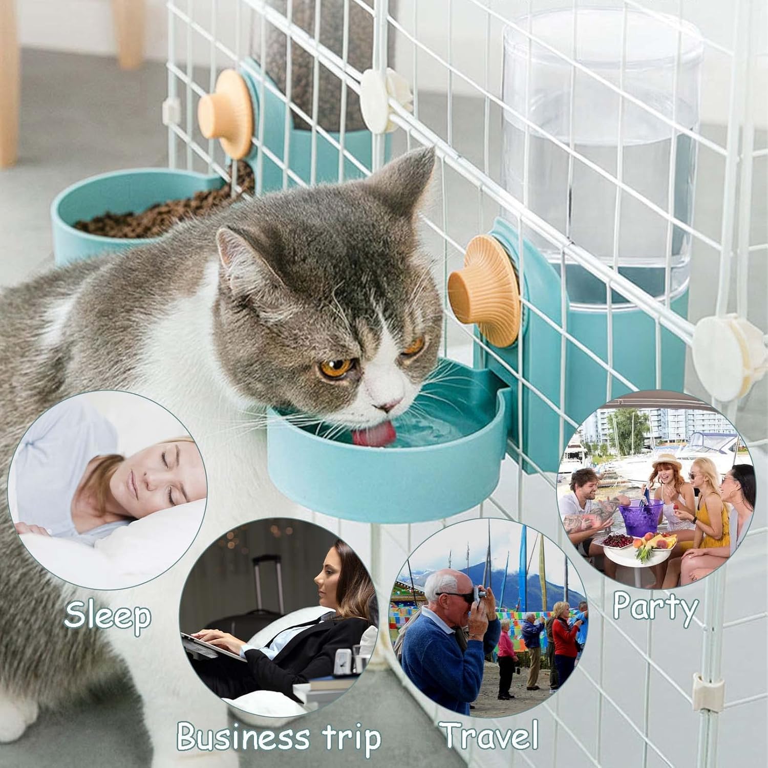 new tepy Hanging Automatic Pet - Portion Control Container recensione e prezzo
