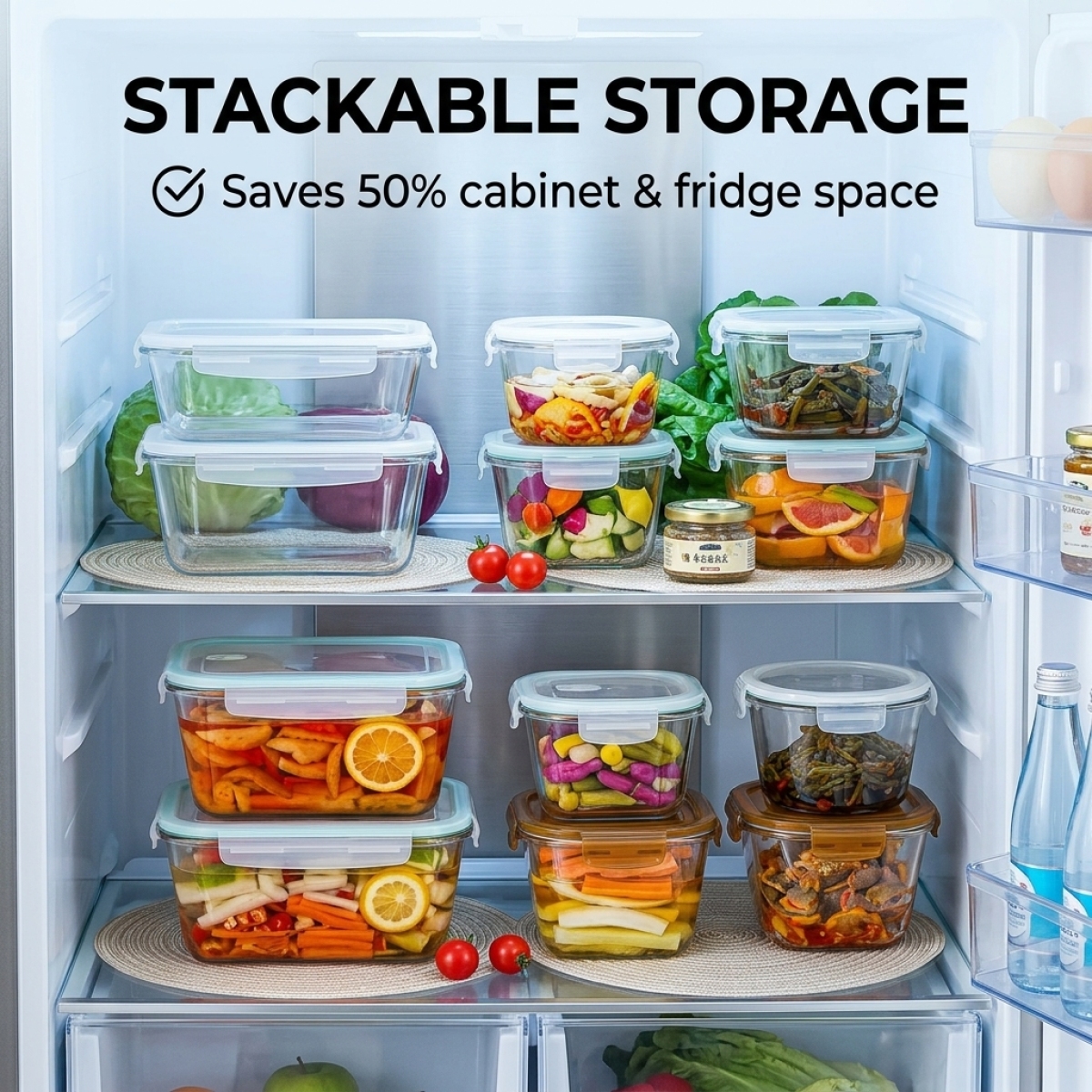 Large Capacity Borosilicate Gl - Food Storage Glass Box recensione e prezzo