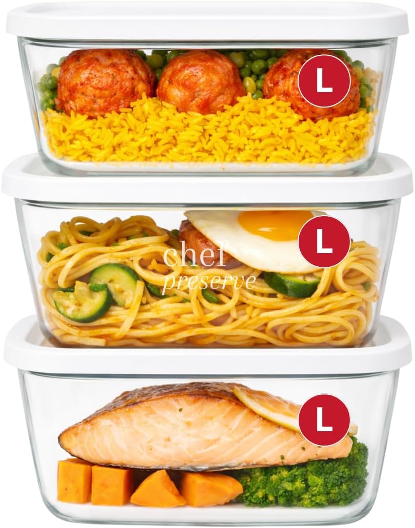 Vacuum Seal Glass Containers S - Food Storage Glass Set recensione e prezzo