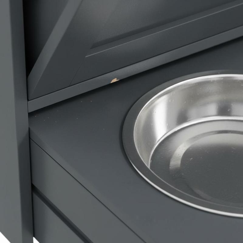 Pet Feeder Station Storage Cab - Food Storage Cabinet recensione e prezzo