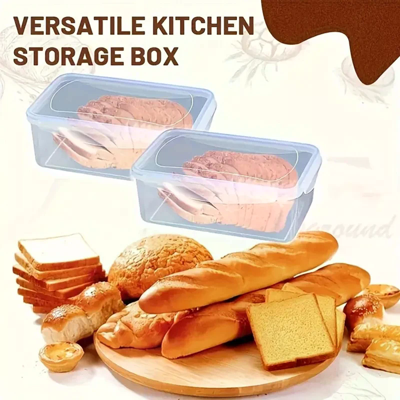 Plastic Bread Storage Box Airt - Food Storage With Dividers recensione e prezzo