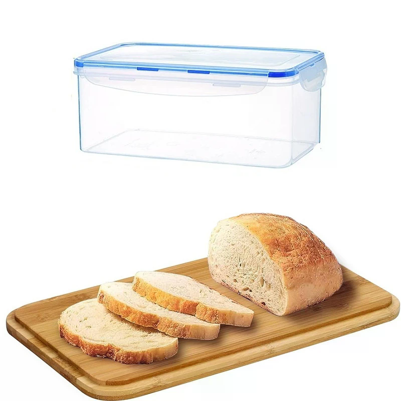 Plastic Bread Storage Box Airt - Food Storage With Dividers recensione e prezzo