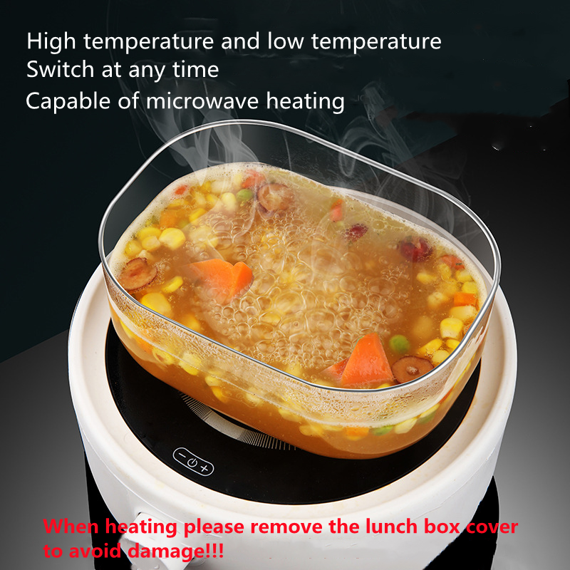 High Borosilicate Glass Rectan - Food Storage Glass Box recensione e prezzo