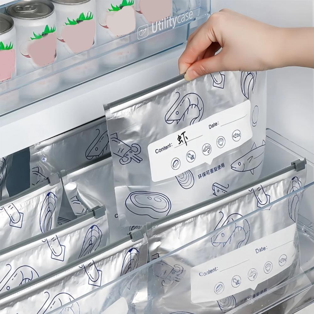 10/30Pcs Aluminum Foil Antibac - Food Storage Zipper recensione e prezzo