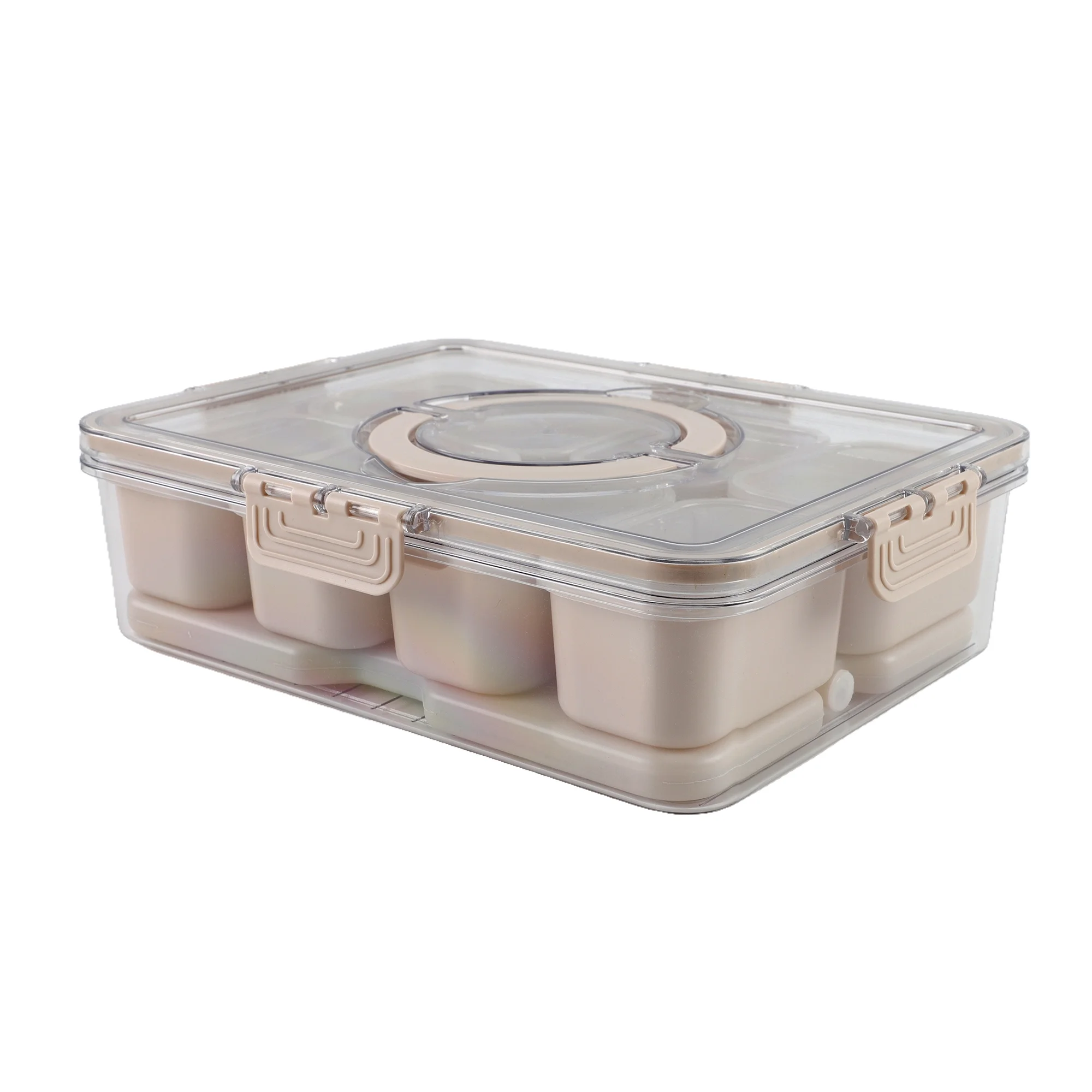 8-Compartment Snack Box Food S - Portion Control Container recensione e prezzo