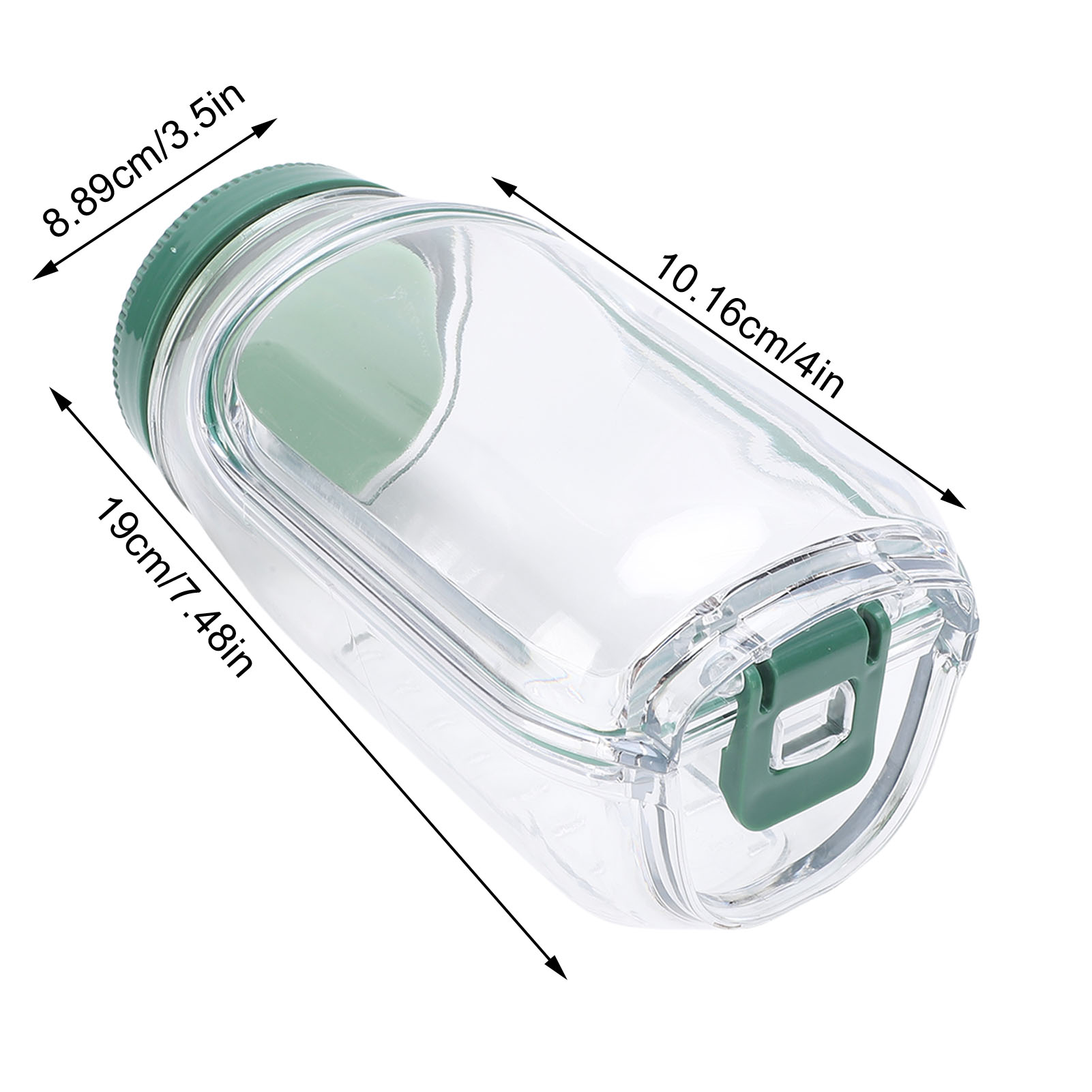 Salad Jar Side Open Plastic Le - Herb Keeper Container recensione e prezzo