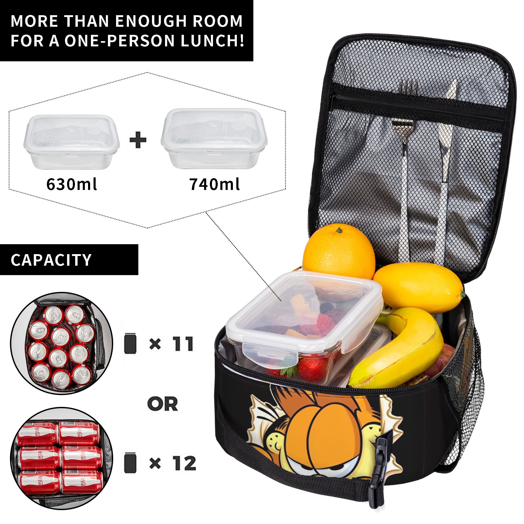 Garfielded Insulated Lunch Bag - Food Storage System recensione e prezzo