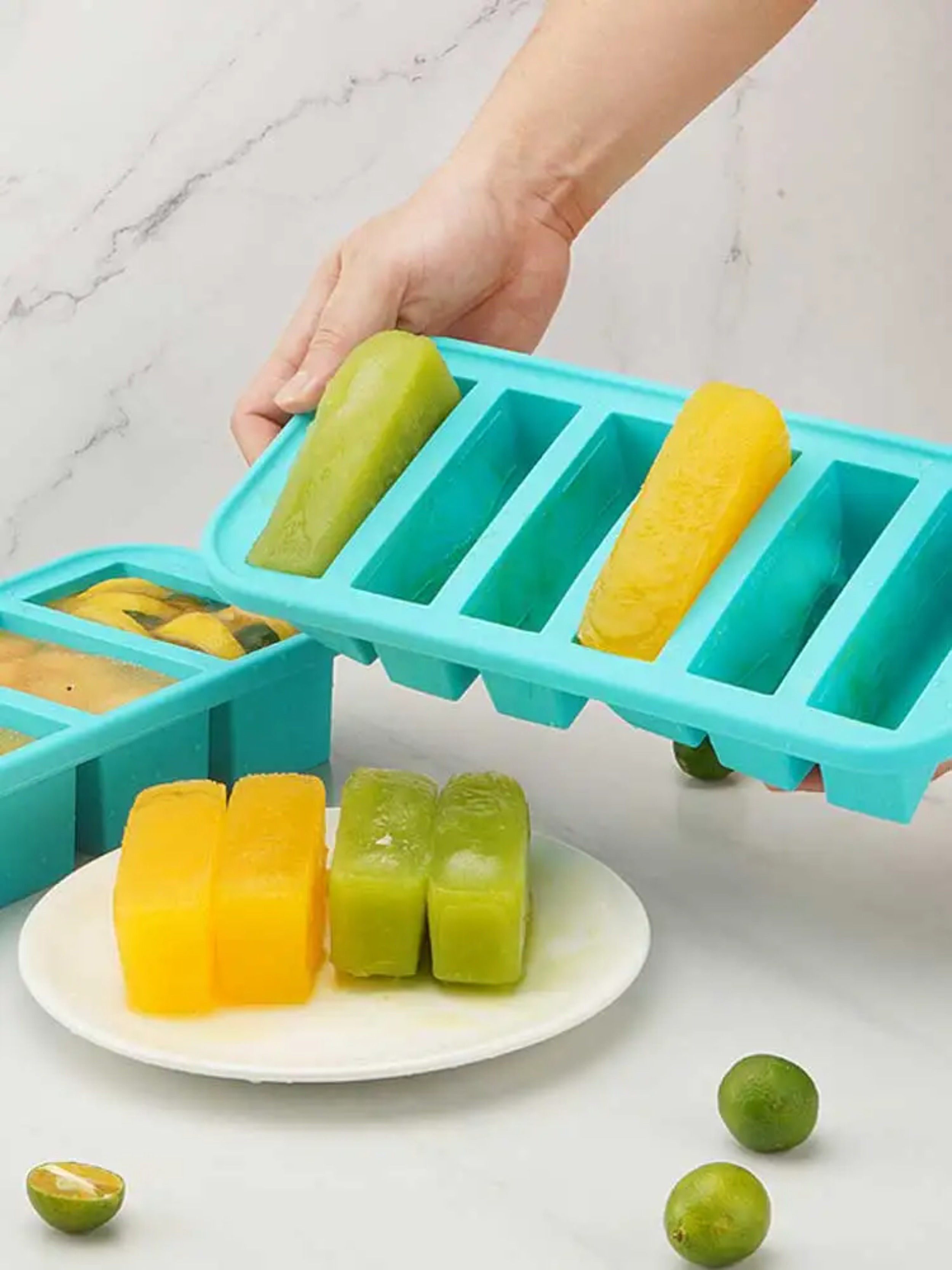 1PC 2/4/6Grid Silicone Freezer - Food Storage Cabinet recensione e prezzo