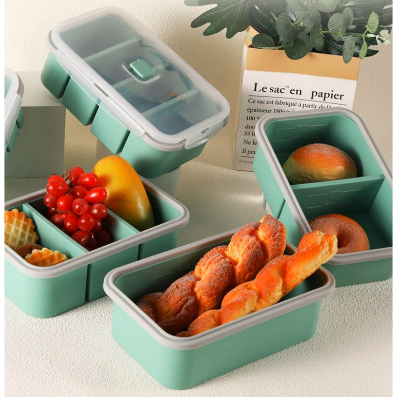 Reusable Large Divided Silicon - Food Storage With Dividers recensione e prezzo