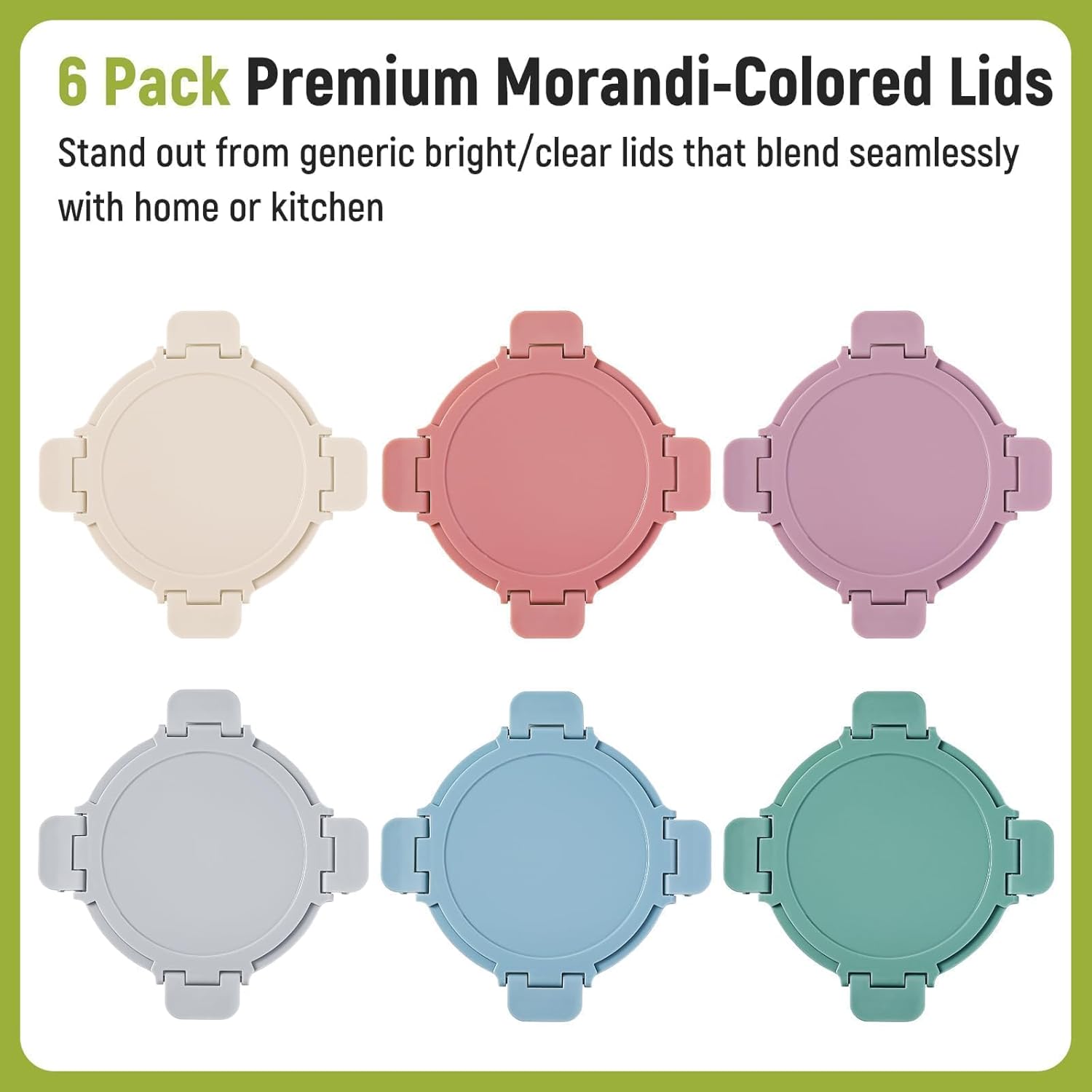 [UPGRADED LID] 6 Sets 3 Cup/24 - Food Storage Glass Set recensione e prezzo