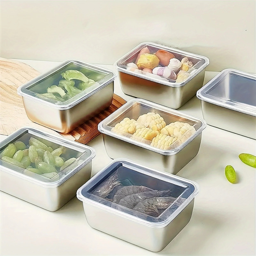 1/3/5pcs Stainless Steel Food  - Food Storage Cabinet recensione e prezzo