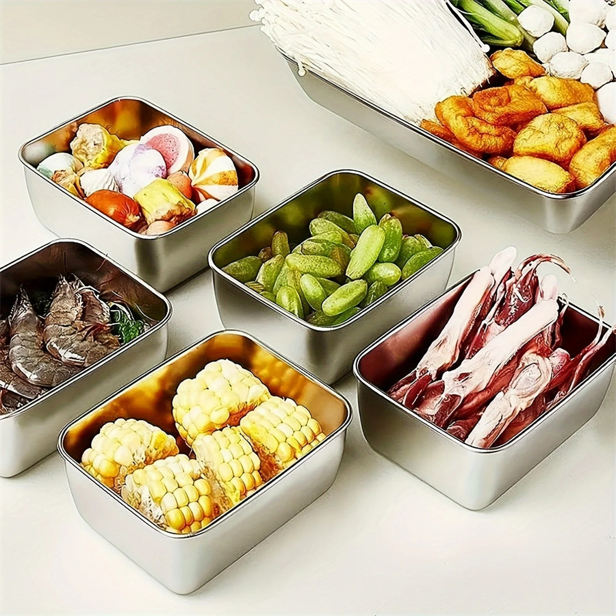 1/3/5pcs Stainless Steel Food  - Food Storage Cabinet recensione e prezzo