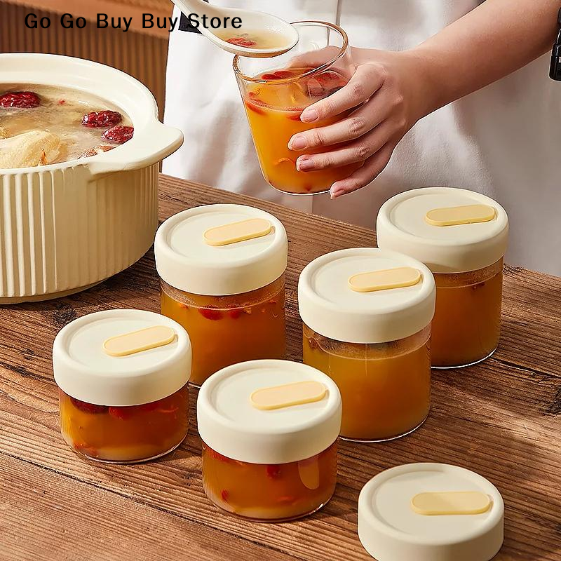 【ST】1Pc 240/400ML Glass Food S - Food Storage Heat recensione e prezzo