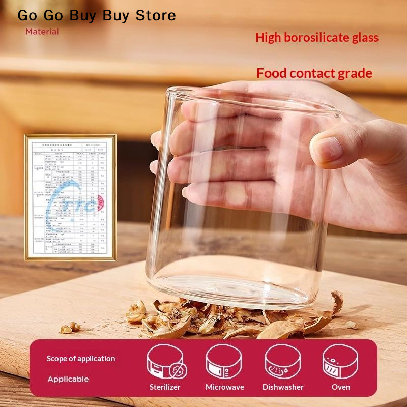 【ST】1Pc 240/400ML Glass Food S - Food Storage Heat recensione e prezzo
