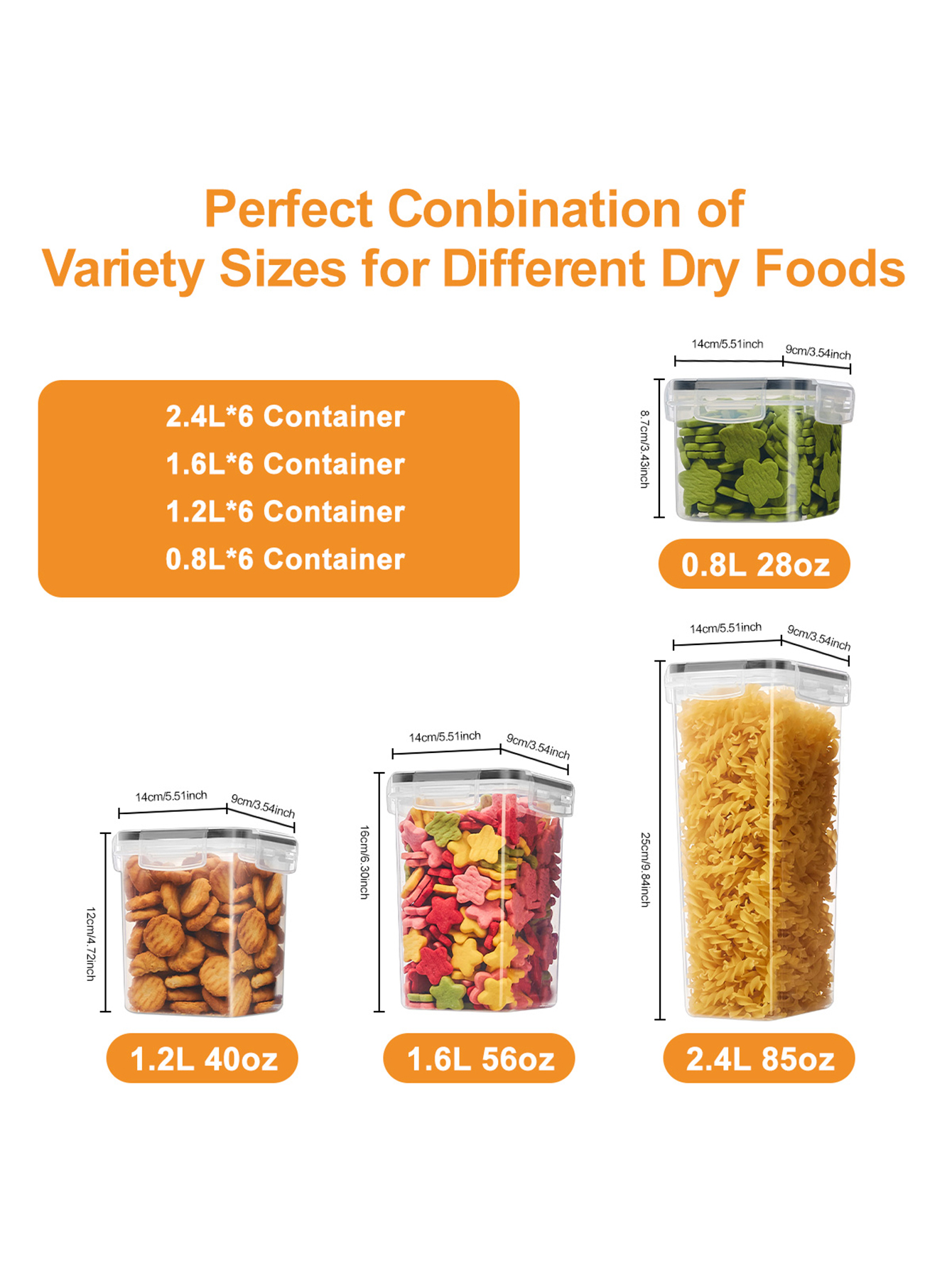 48pcs,Sealed food storage cont - Food Storage Jar Labels recensione e prezzo