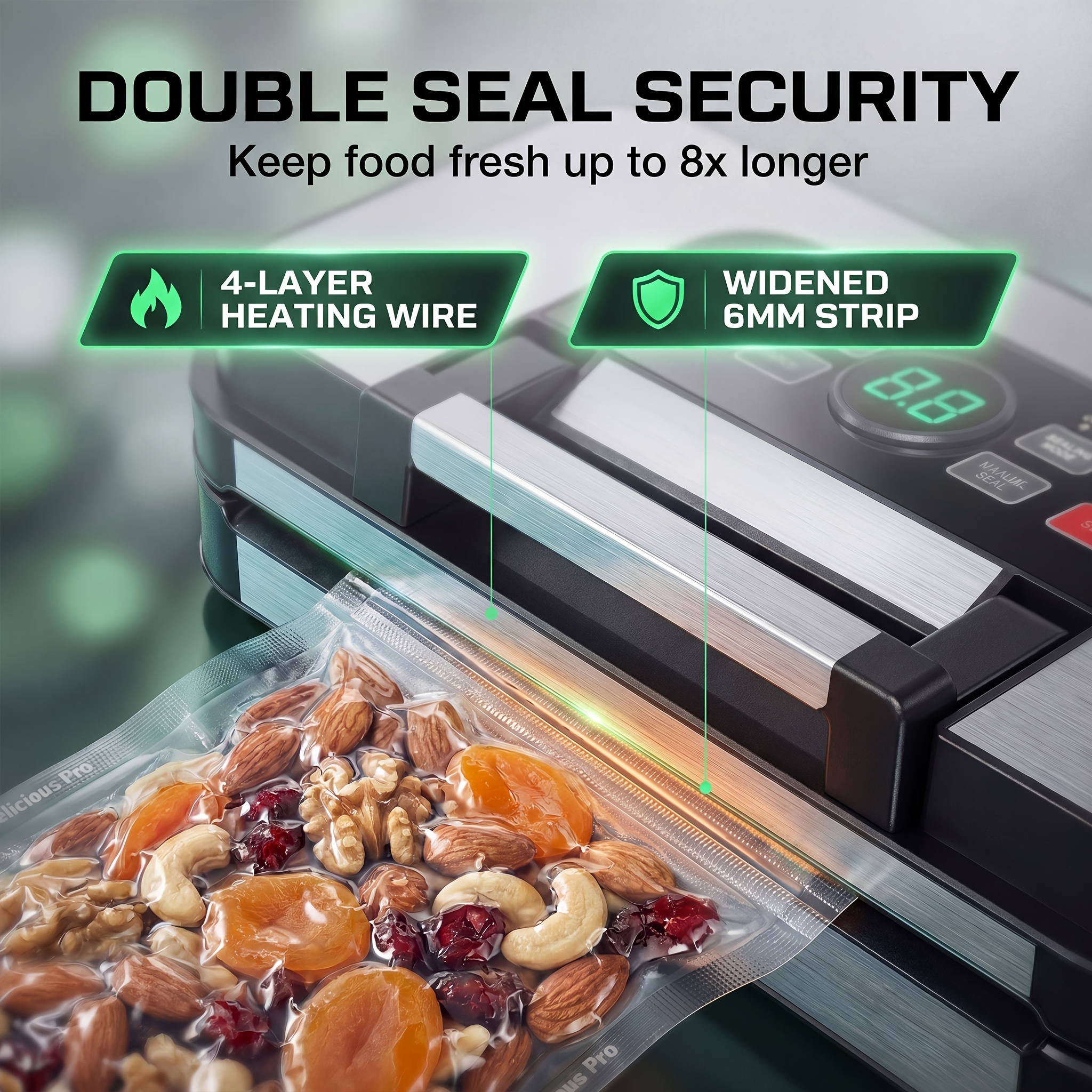 Vacuum Sealer Machine, 95000 P - Food Storage Heat recensione e prezzo