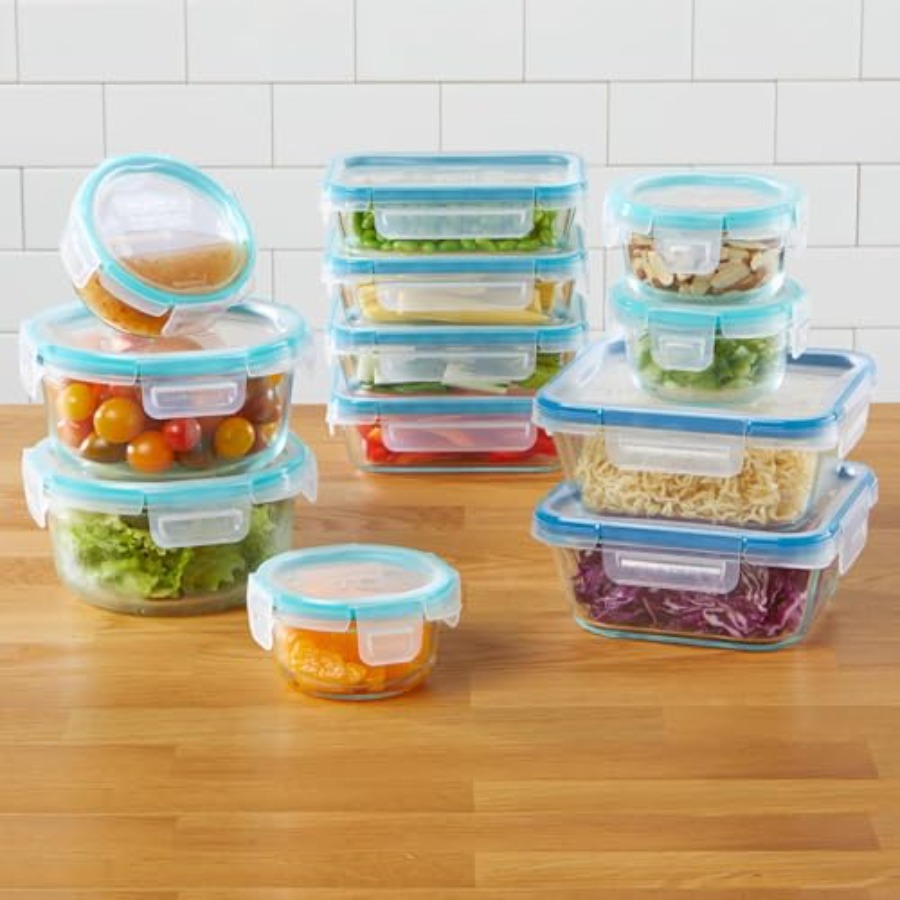 Glass Total Solutions 12-Pack  - Food Storage Glass Set recensione e prezzo